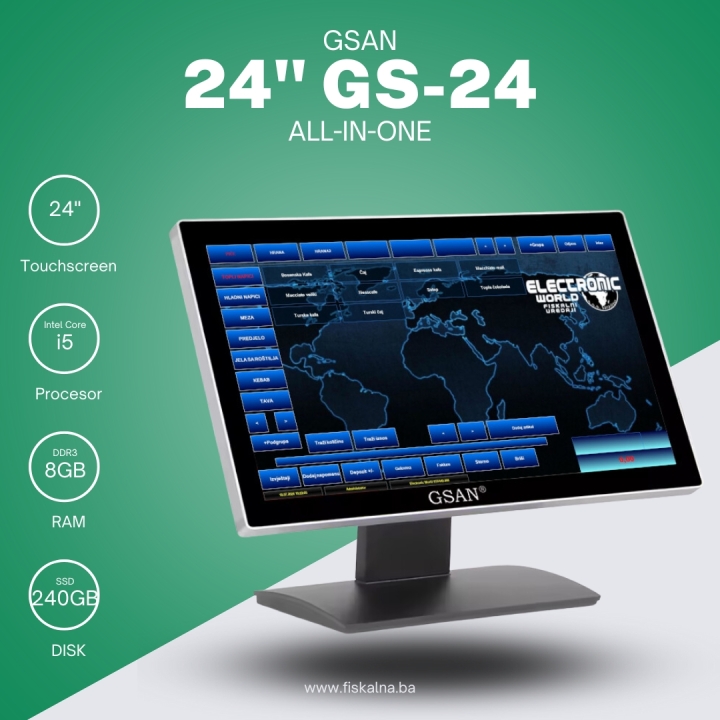 24" GS-24 AiO Touchscreen