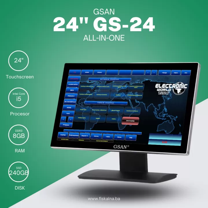 24" GS-24 AiO Touchscreen